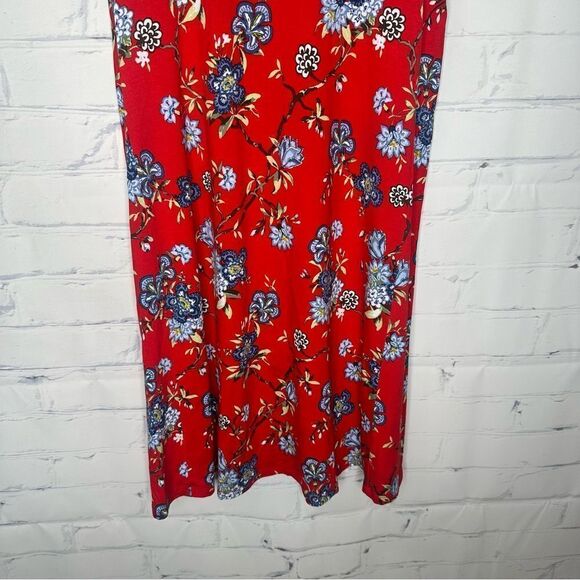 Loft small red petite dress - Picture 2 of 7